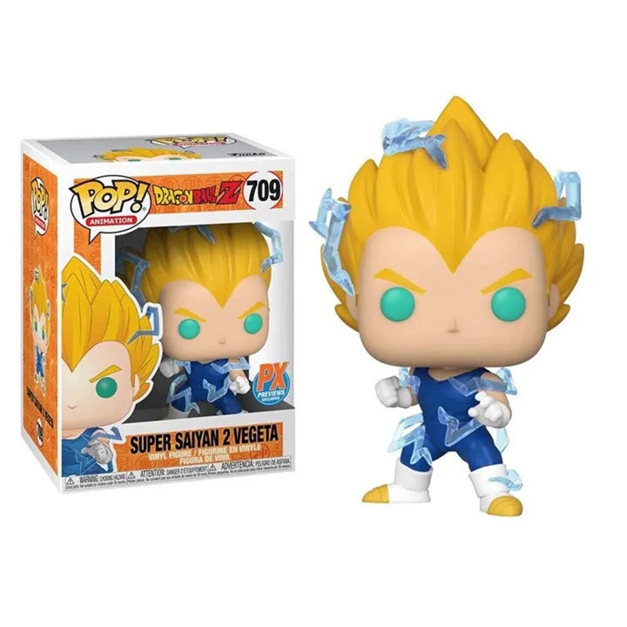 Funko Pop! Animation: Dragon Ball Z - Super Saiyan 2 Vegeta Px Exclusive